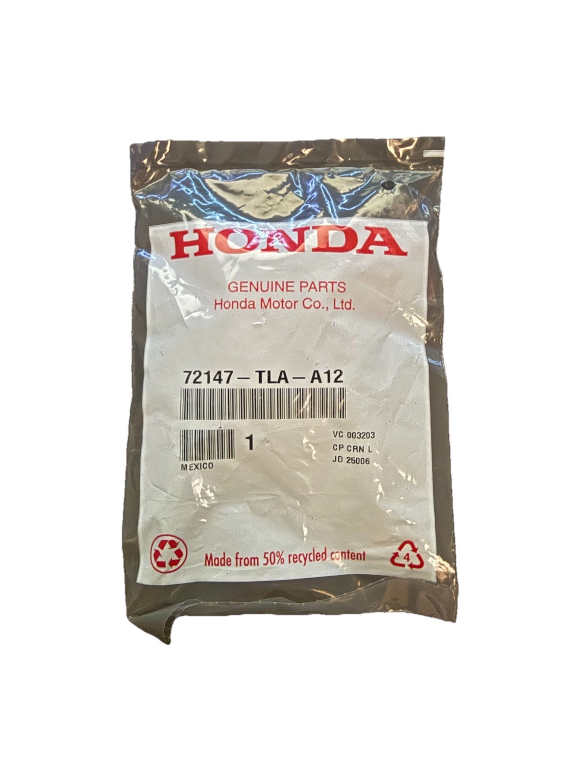 HONDA GENUINE REMOTE FOB: 72147-TLA-A12