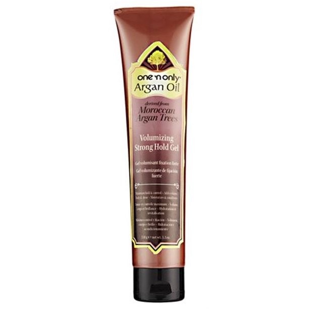 One N Only Argan Oil Volumizing Strong Hold Gel, 5.3 Oz