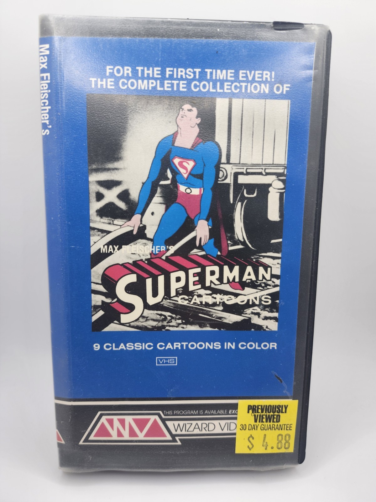 Max Fleischer\'s Superman Cartoons – 9 Classic Cartoons in Color Wizard Video Max Fleischer\'s Superman Cartoons – 9 Classic Cartoons in Color Wizard Video