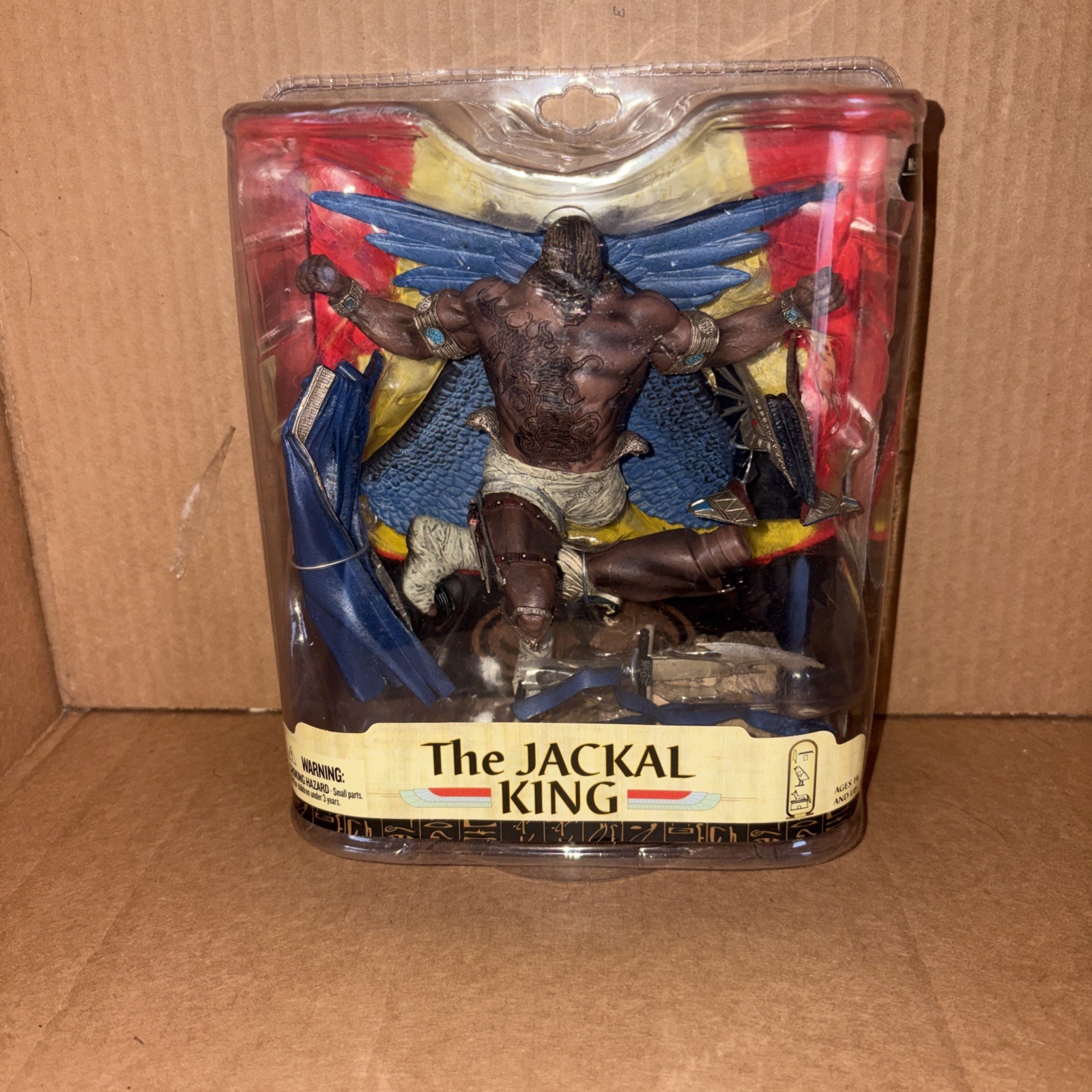 The Jackal King McFarlane Spawn Age of Pharaohs Series 33 Figure NIP Sealed