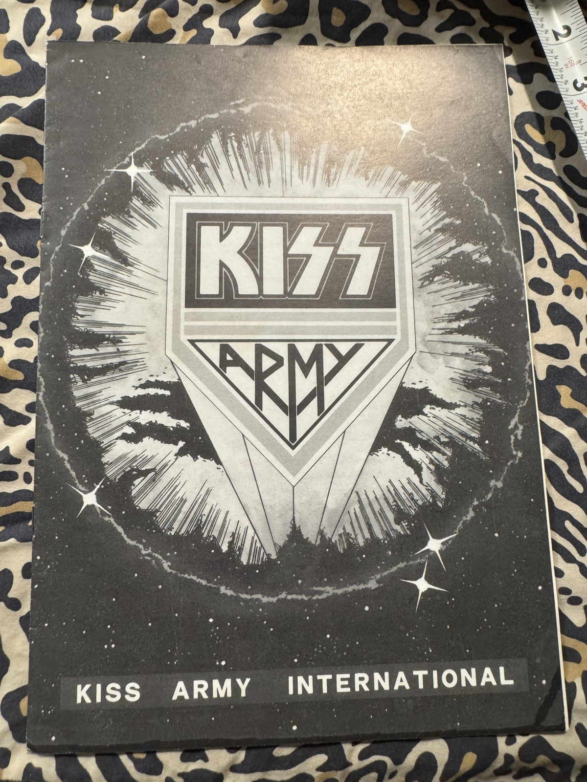 KISS 1991 Era Kiss Army International Fanclub Fanzine Rare Eric Carr