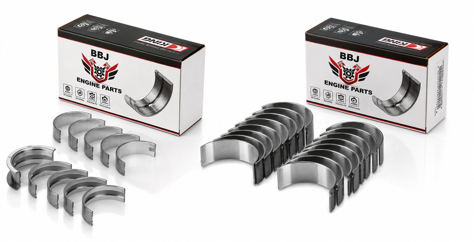 King Rod & Main Bearings for 1968-2002 Chevrolet 350 305 327 5.0 5.7 SBC
