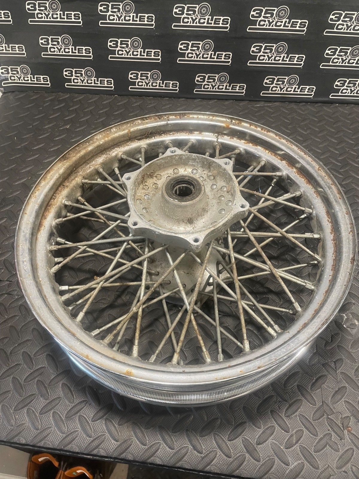 2001 99-03 Yamaha XV1600AL Roadstar 1600 Front Wheel Rim 16x3