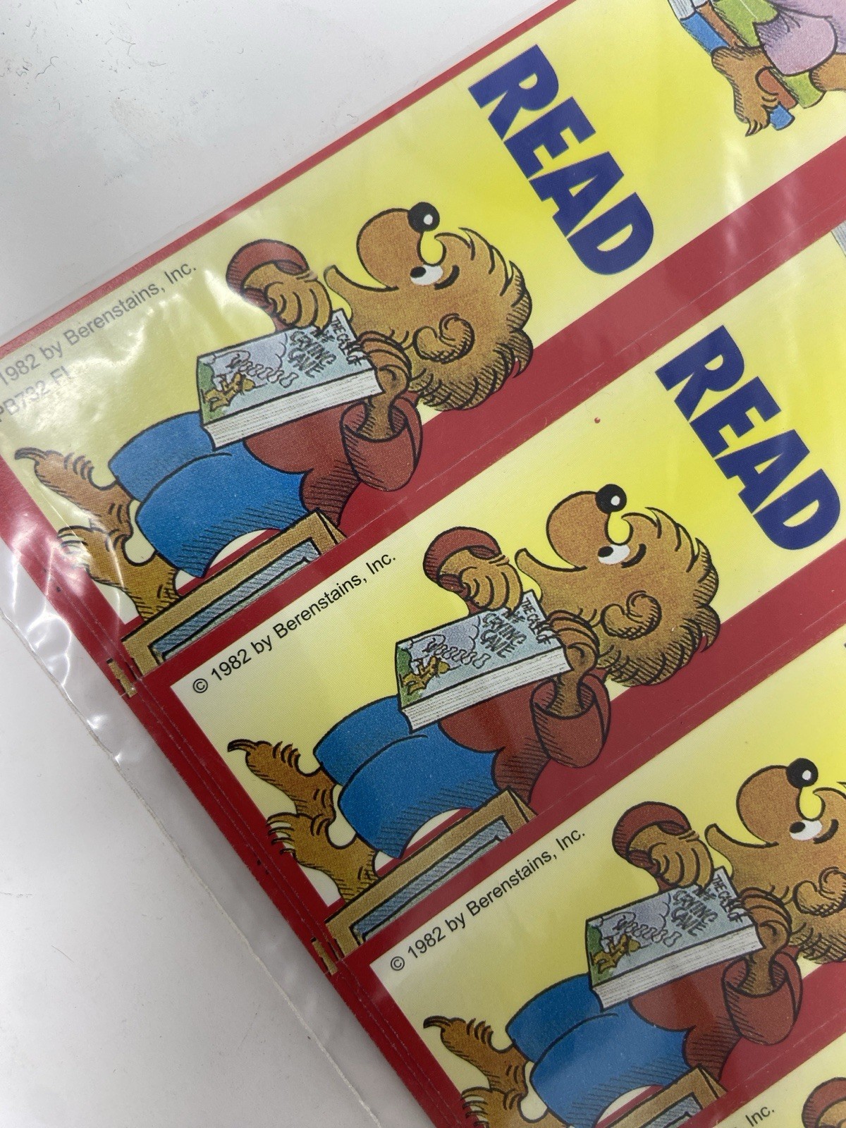 Berenstain Bears Bookmarks Vintage 1982 Pack Of 36 Perforated Berenstain Bears Bookmarks Vintage 1982 Pack Of 36 Perforated