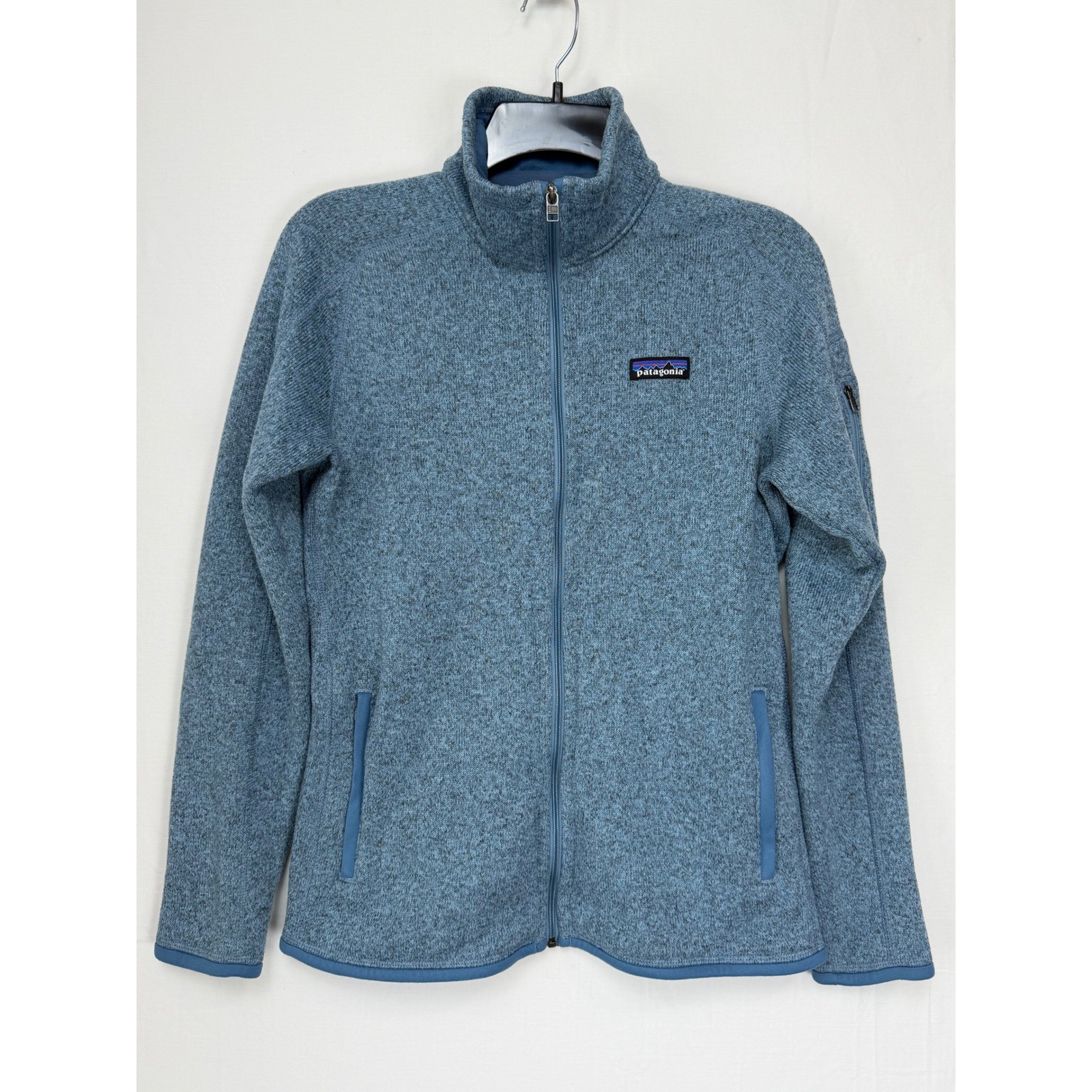 Patagonia Women\'s Better Sweater Jacket Size M Blue Full Zip Fleece 25543 SP21