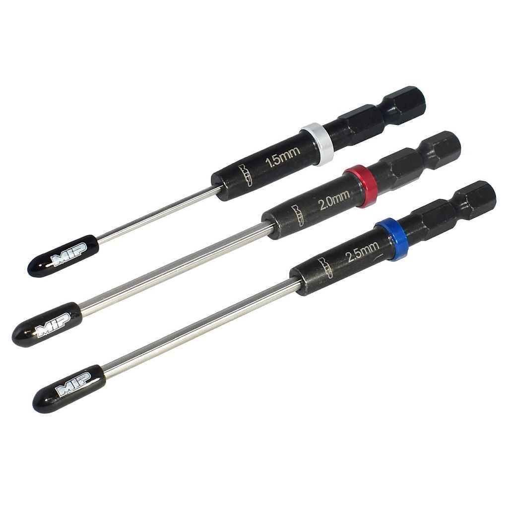 MIP Speed Tip Hex Driver Wrench Set Gen 2, Metric (3), 1.5mm, 2.0mm MIP9612