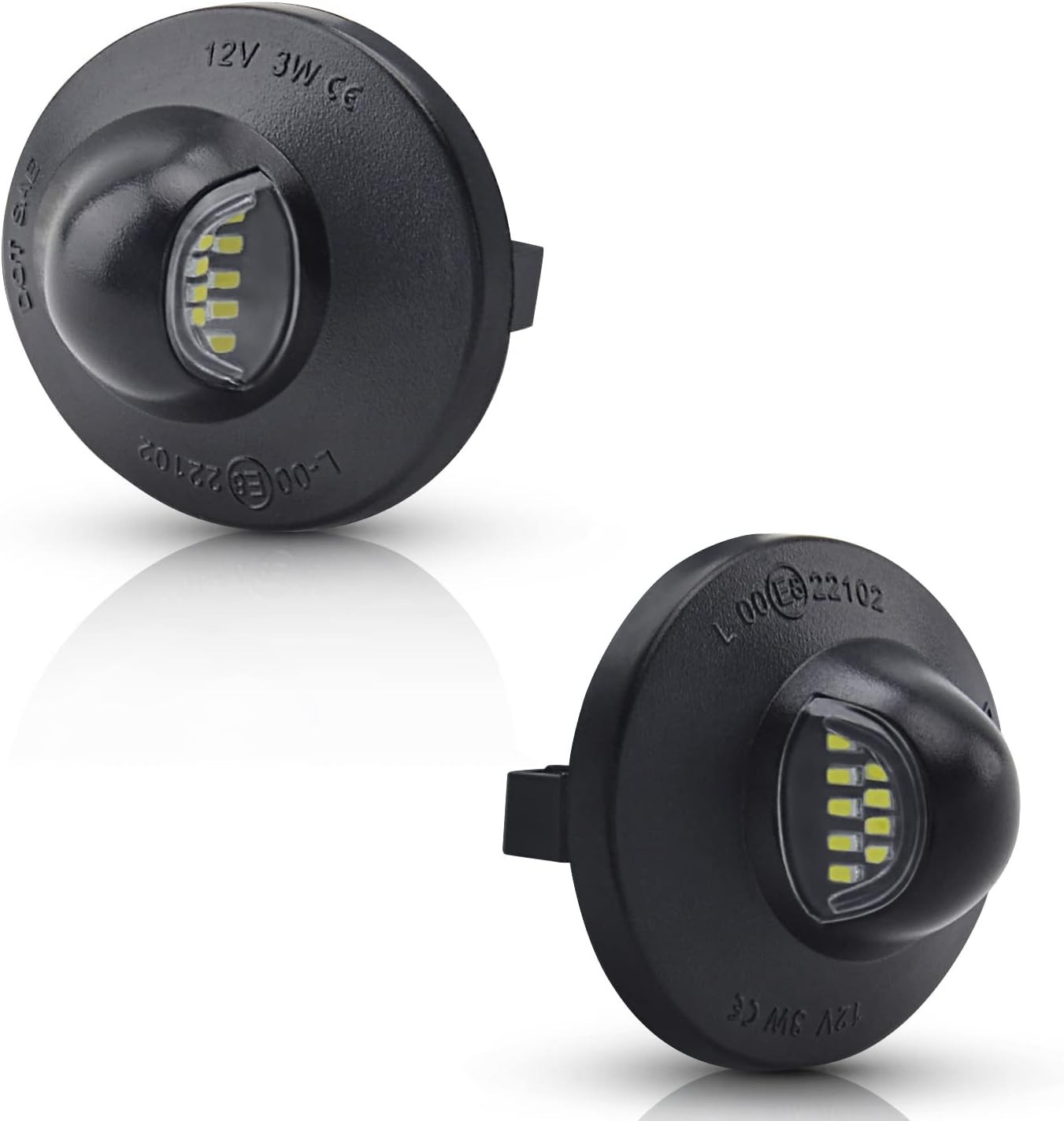 Luces LED Matrícula Traseras Parachoques para Ford F150 1980-2014 Ranger 83–2011 Luces LED Matrícula Traseras Parachoques para Ford F150 1980-2014 Ranger 83–2011