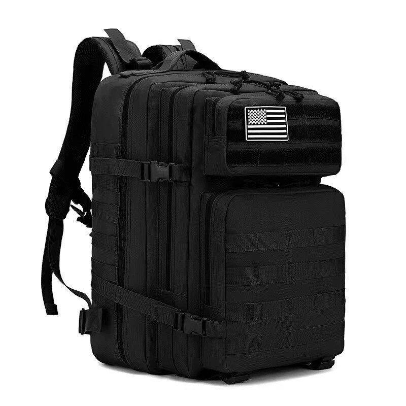 45L Large Military Tactical Backpack Army Molle Bag Rucksack 3 Day Assault Pack