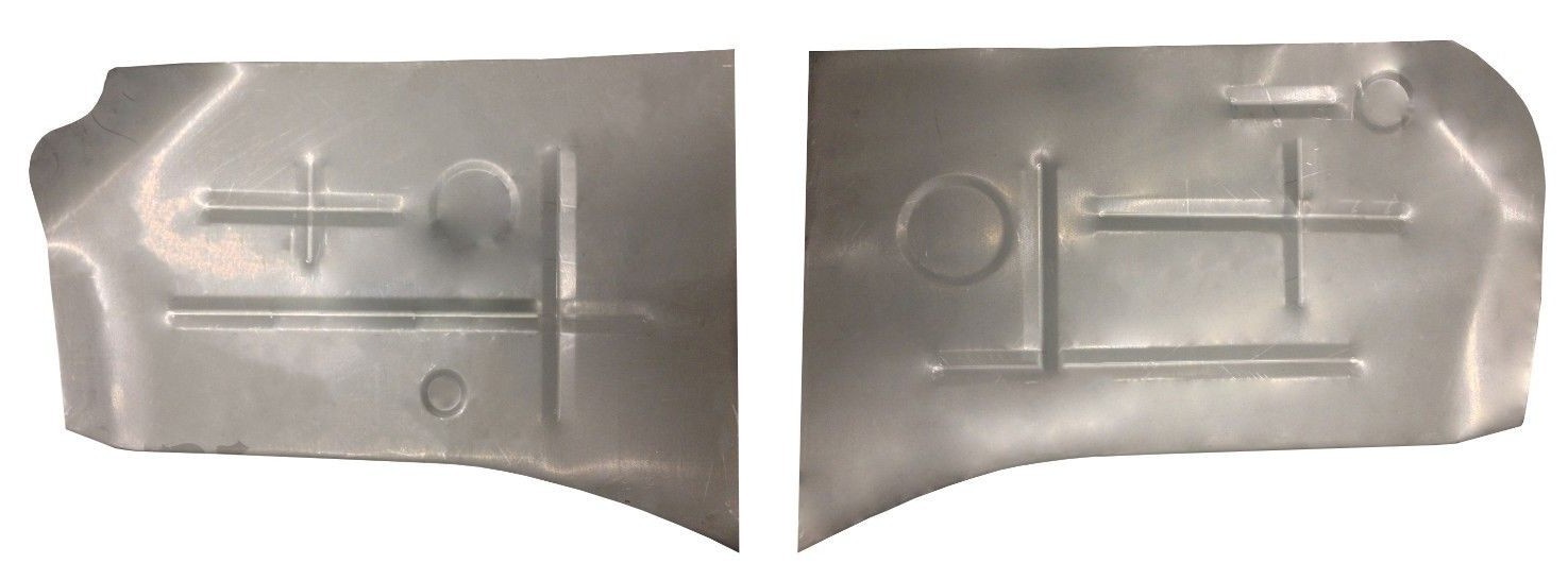 1955 1956 1957 CHEVY CHEVROLET FRONT TOE BOARDS  ...NEW PAIR  