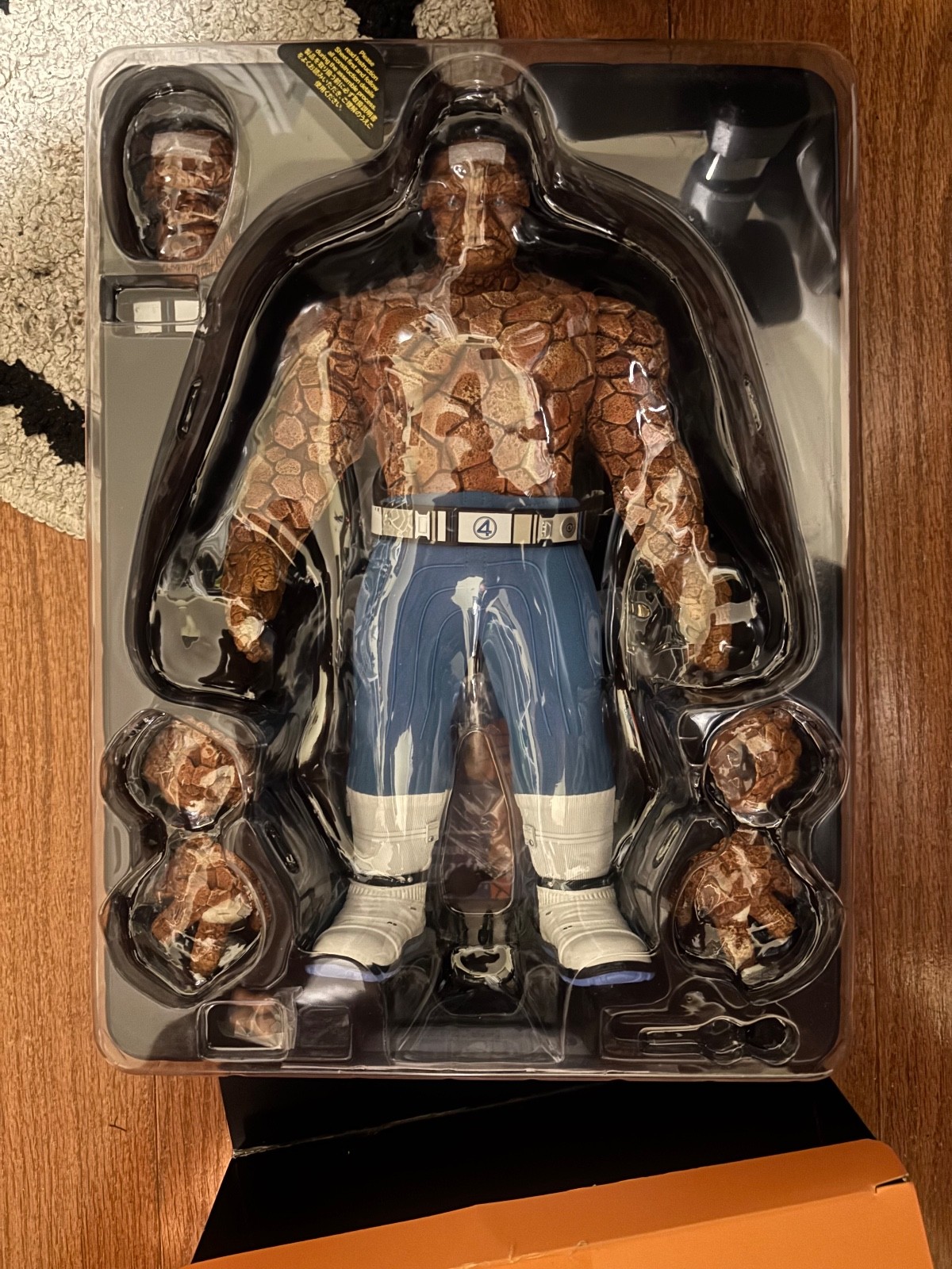 Hot Toys Marvel Fantastic Four First Step The Thing 1/6 Scale Figure Hot Toys Marvel Fantastic Four First Step The Thing 1/6 Scale Figure