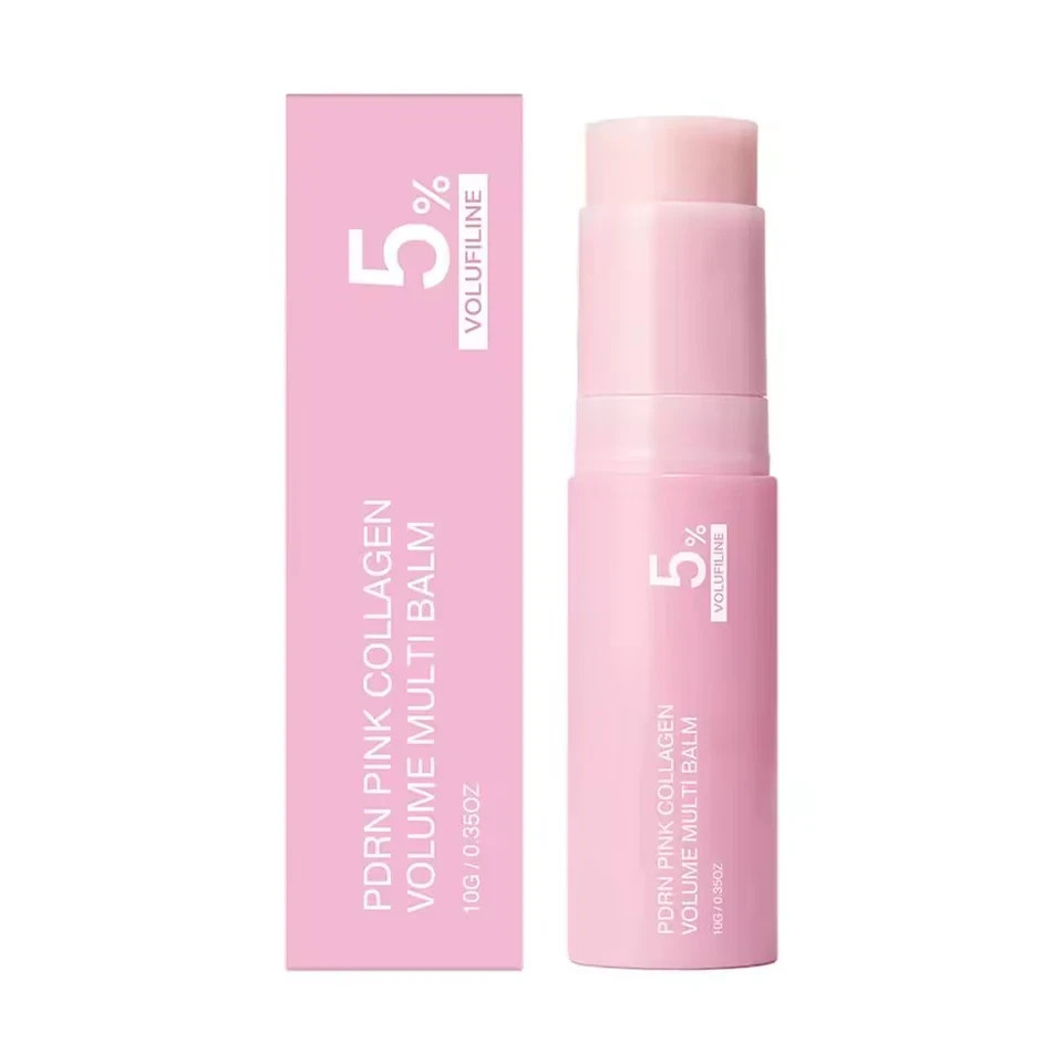 PDRN Pink Collagen Volume Multi Balm 10g 5% Volufiline Anti-Aging Stick