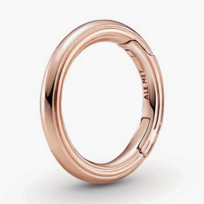 AUTHENTIC PANDORA 14kt Rose Gold Plated Connector