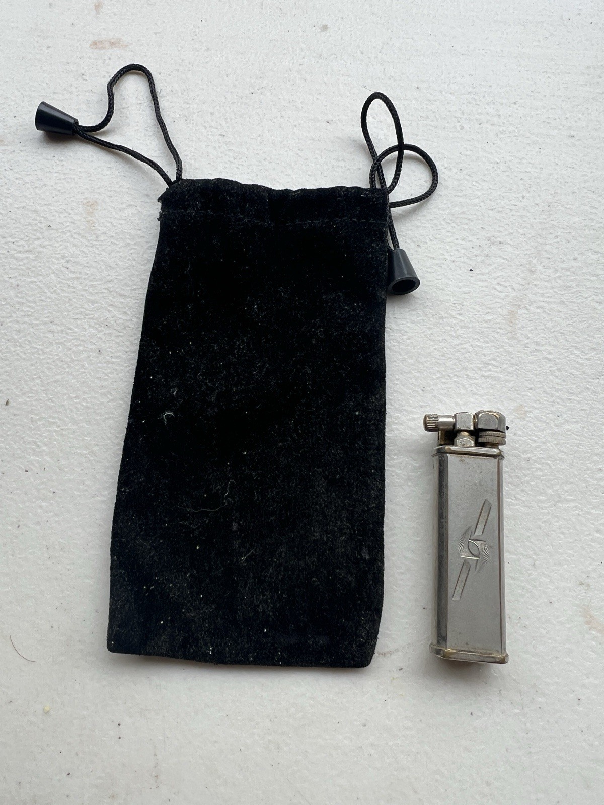 Vintage Hadson Moonlite Lift Arm Petrol Lighter Art Deco Design - Untested Vintage Hadson Moonlite Lift Arm Petrol Lighter Art Deco Design - Untested