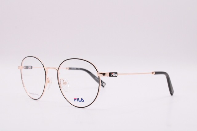 NEW FILA VFI450 COL. 0302 GOLD BLACK GUNMETAL AUTHENTIC EYEGLASSES 51-19 NEW FILA VFI450 COL. 0302 GOLD BLACK GUNMETAL AUTHENTIC EYEGLASSES 51-19
