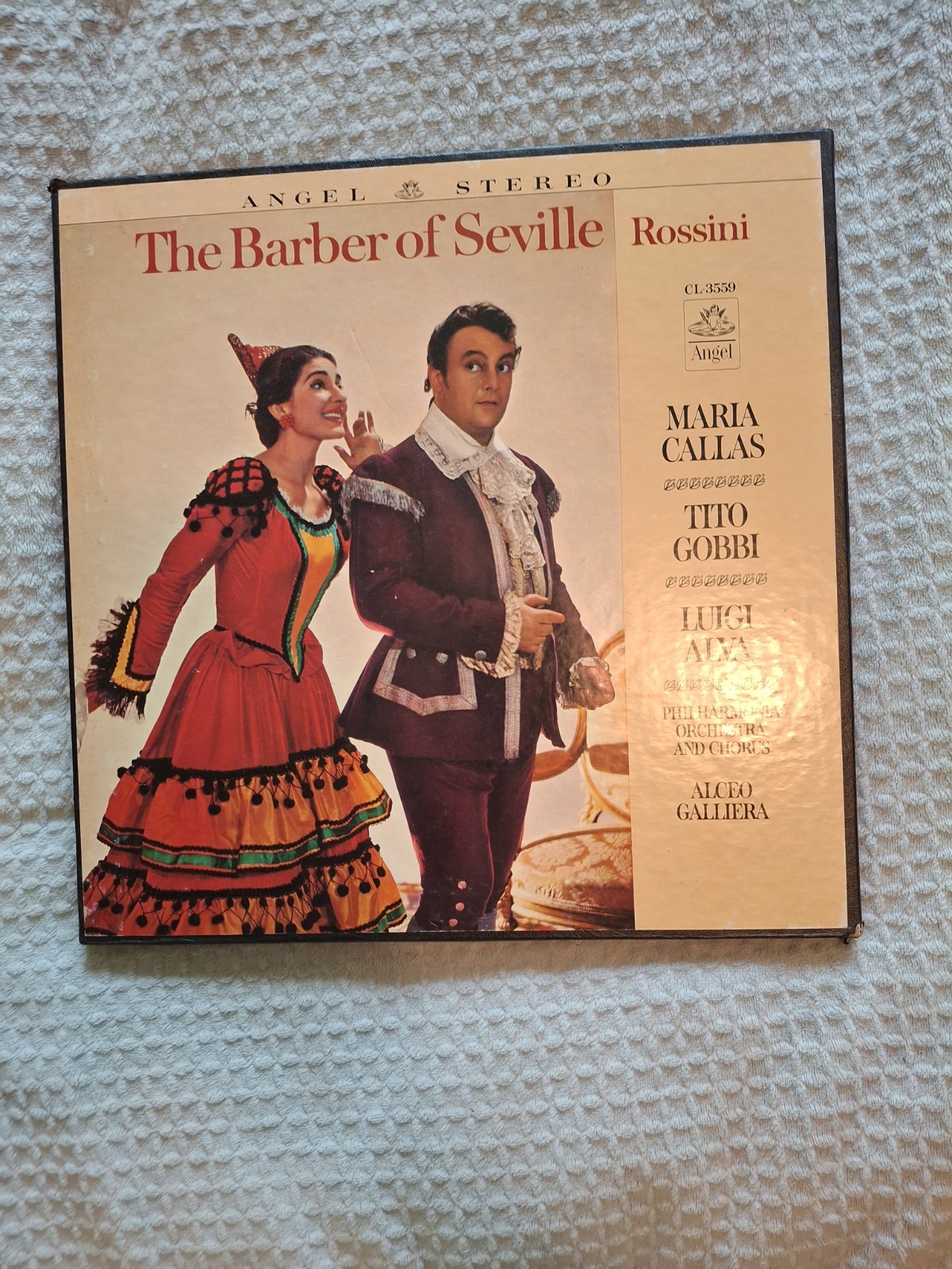 Rossini:The Barber of Seville 3LP Box Set- Maria Callas,Tito Gobbi-Angel CL-3559 Rossini:The Barber of Seville 3LP Box Set- Maria Callas,Tito Gobbi-Angel CL-3559