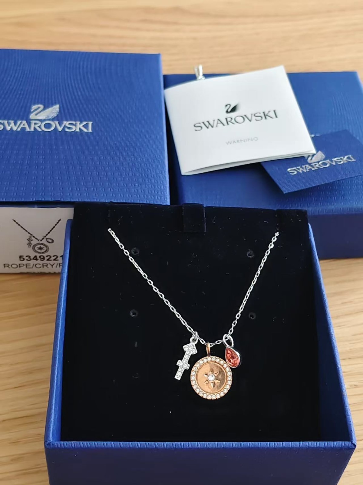 Swarovski Zodiac Pendant-Sagittarius horoscope Birthstone Crystal NEW 5349221
