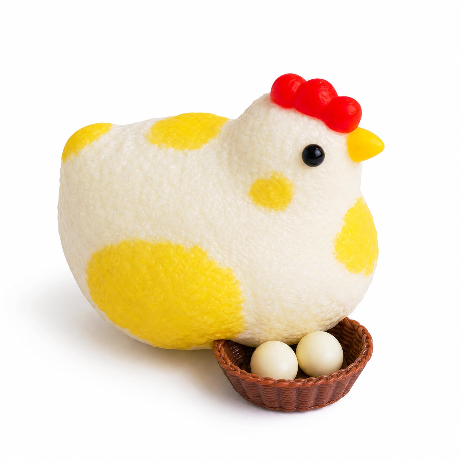 Cute Original Silicone Taba Chicken Squishy – Soft Fun Squeeze Hen Sticky Str...