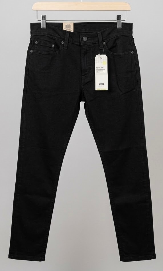 NWT LEVI’S Men’s 512™ Slim Taper Jeans Black 29x30