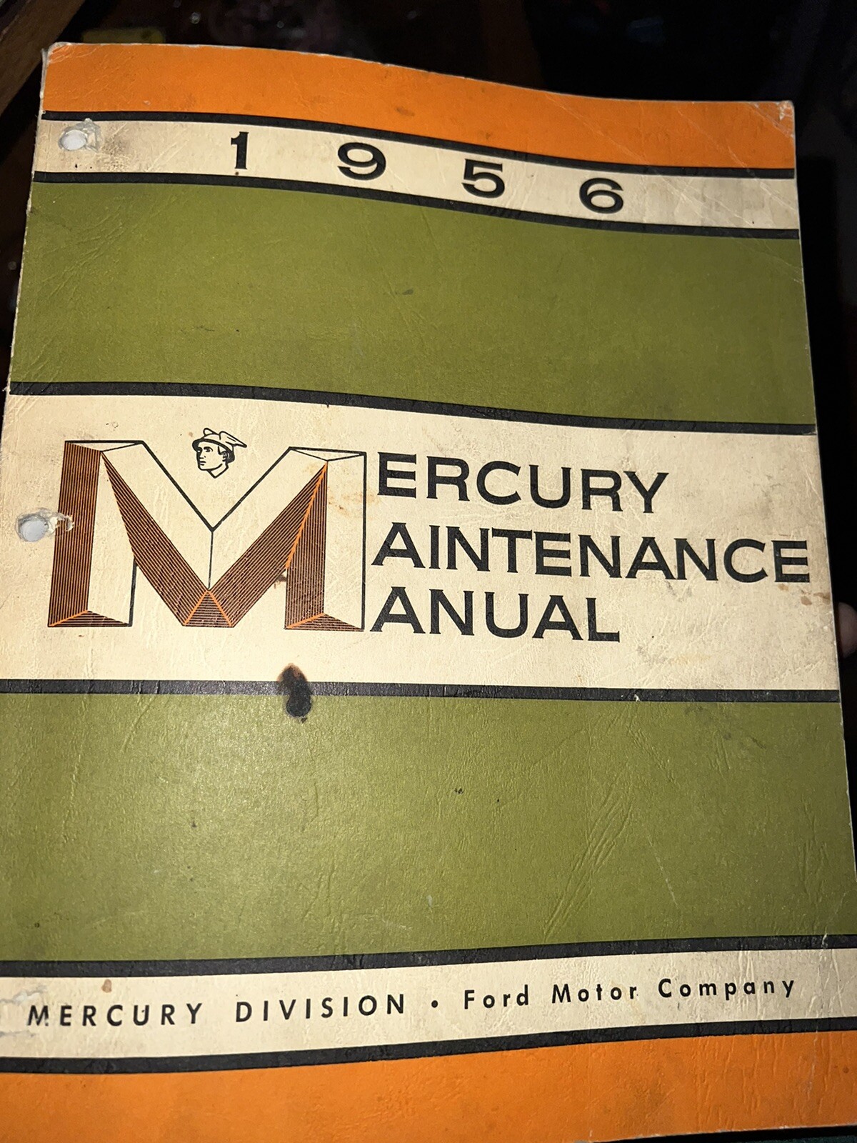 Vintage Original 1956 Mercury maintenance service guide Manual Vintage Original 1956 Mercury maintenance service guide Manual