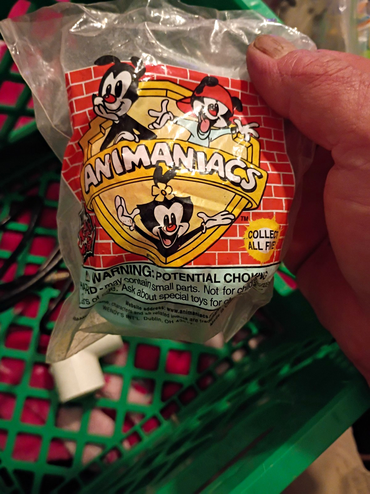 Wendy's Animaniacs Kids Meal Toys Mixed Lot Vintage 1989 Age 3-4 Years Wendy's Animaniacs Kids Meal Toys Mixed Lot Vintage 1989 Age 3-4 Years