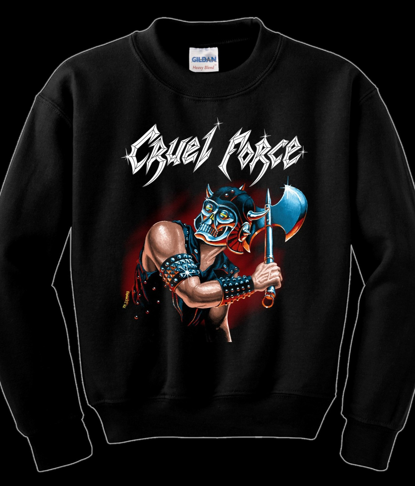 VTG Cruel Force Full Size SweatShirt Underground Metal Vibes For Gifts DT1309