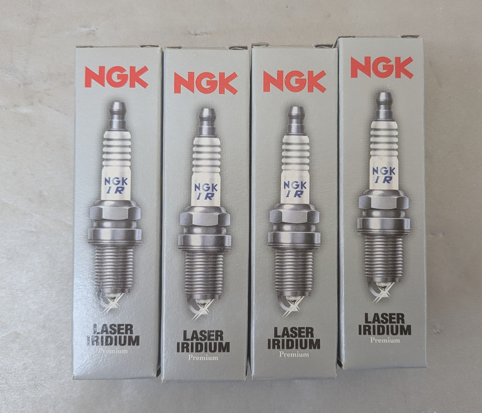 (Pack of 4) NGK ILZKR7B11 Laser Iridium Premium Spark Plugs (7751)