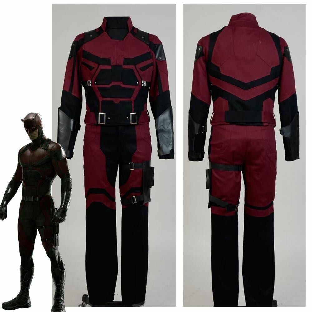 Daredevil Matt Matthew Michael Murdock Coat Suit Cosplay Costume Tailor-made