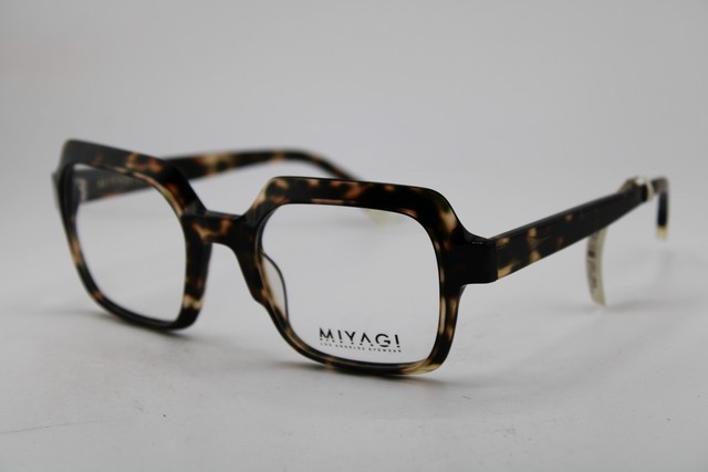 NEW MIYAGI EYEWEAR 2667 MONICA COL 2 HAVANA GOLD AUTHENTIC EYEGLASSES 54-22