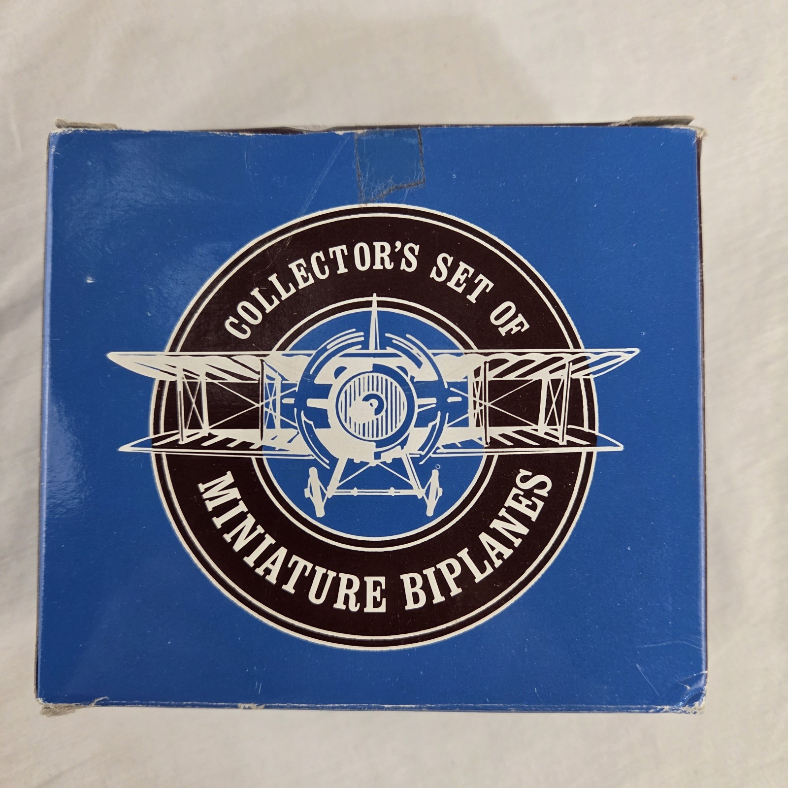 Collectors Set of 4 Mini Miniature Biplanes Readers Digest Die Cast Metal Collectors Set of 4 Mini Miniature Biplanes Readers Digest Die Cast Metal