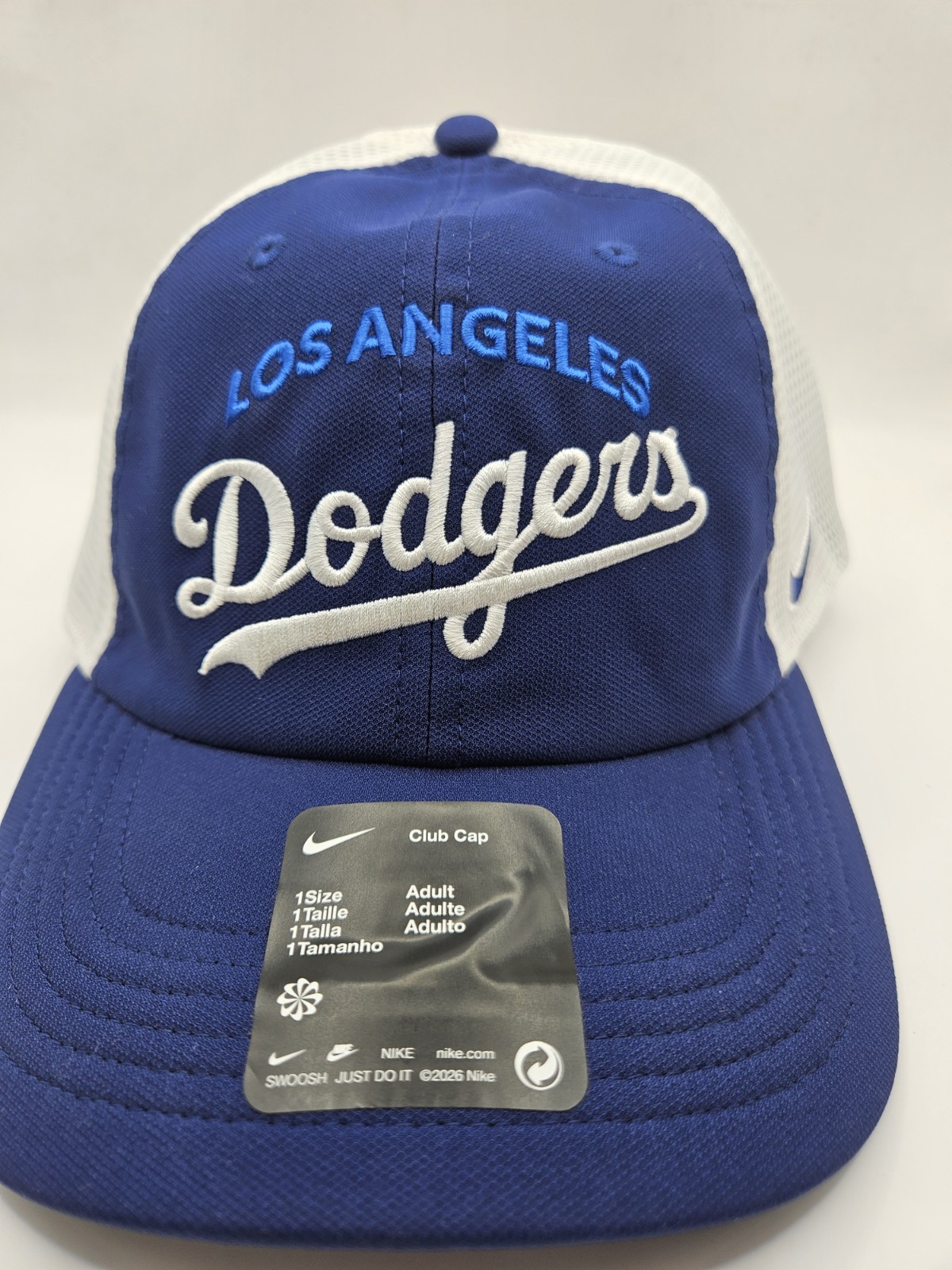 Nike Los Angeles Dodgers Club Hat Trucker Style 1 Size Adult Nike Los Angeles Dodgers Club Hat Trucker Style 1 Size Adult