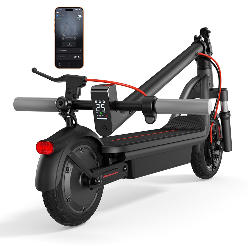 2026 Electric Scooter 500W Motor High Speed 20mph Urban Commuter Escooter