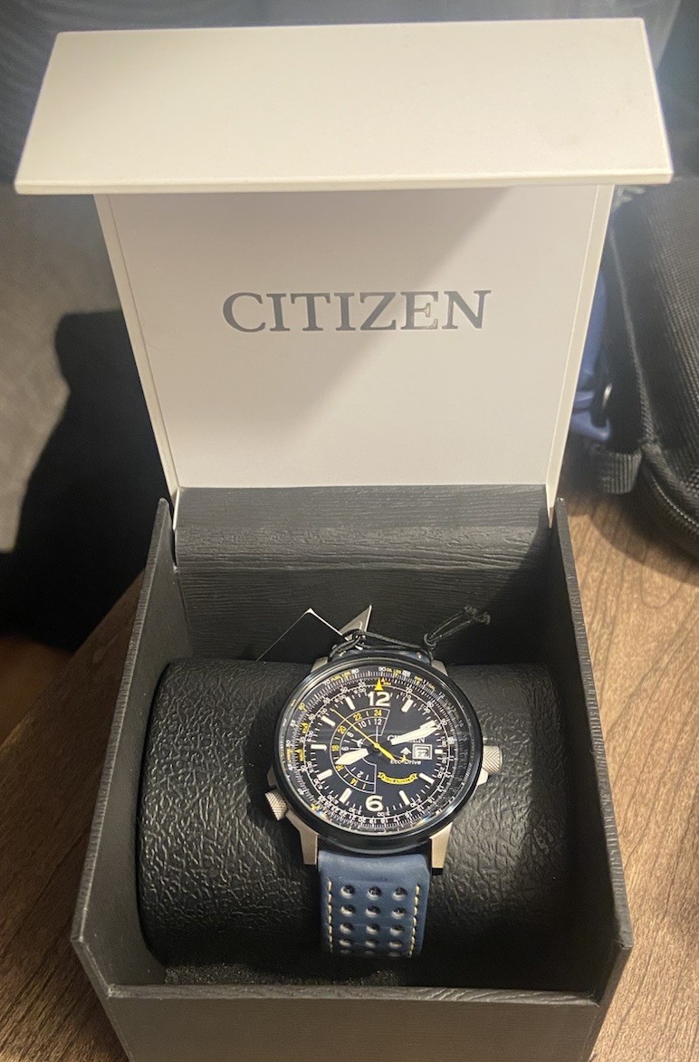 Citizen Blue Angels Promaster Nighthawk (BJ7007-02L) Men\'s Watch [ w/ BOX]