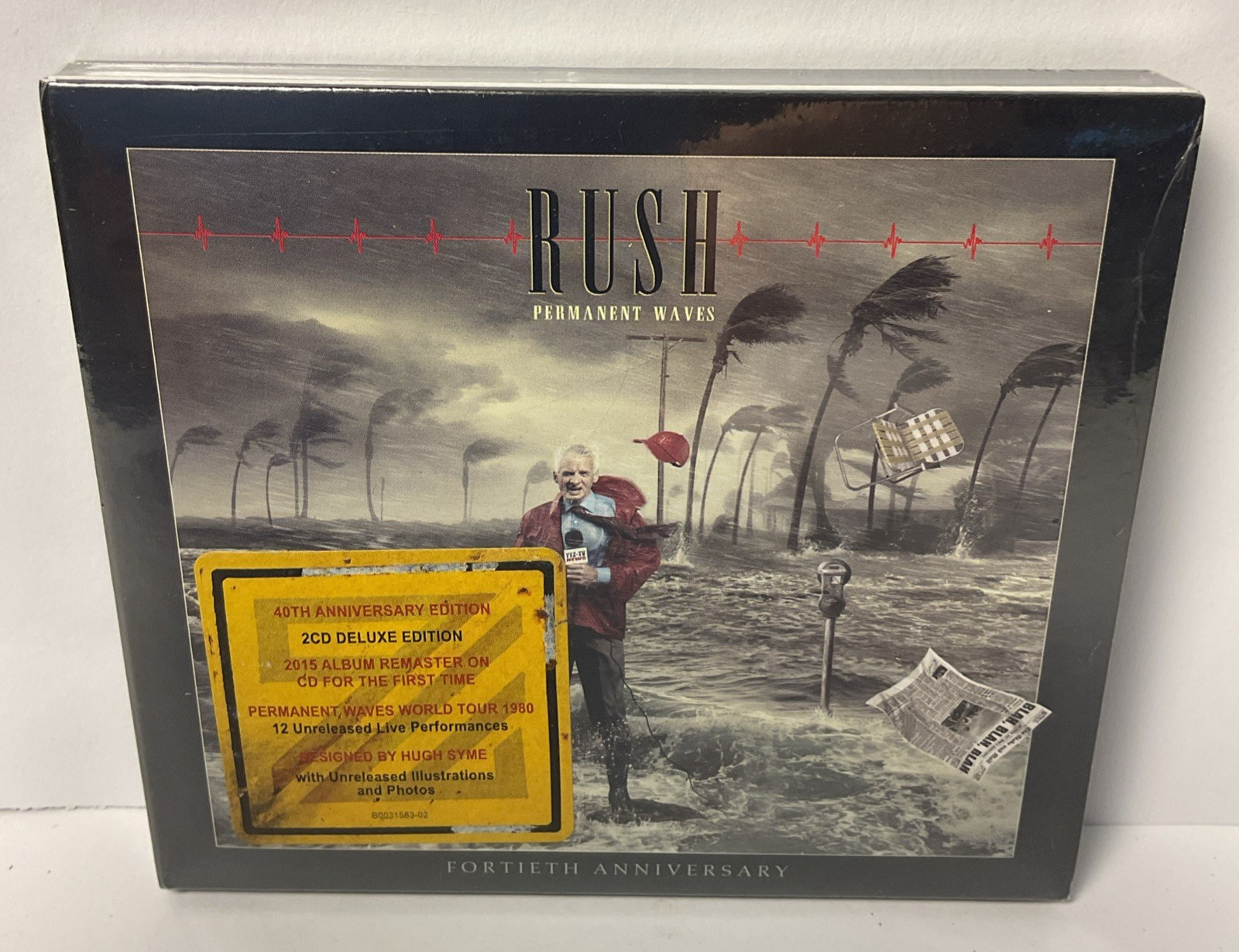 Permanent Waves (40th Anniversary) by Rush (2CD Deluxe Edition, 2020) Permanent Waves (40th Anniversary) by Rush (2CD Deluxe Edition, 2020)