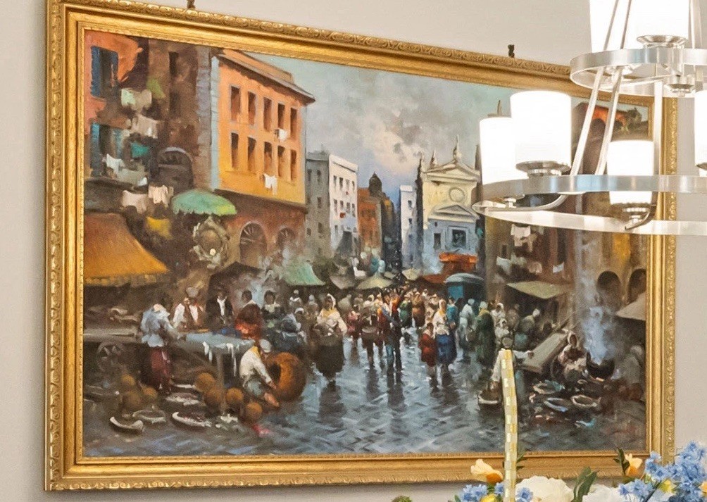  Oil Painting setting Early 19th Century Europe
