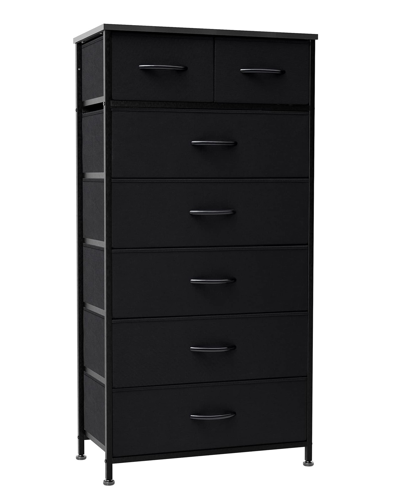 Crestlive Products Fabric Dresser 7 Drawers, Vertical Storage Tower Bedroom