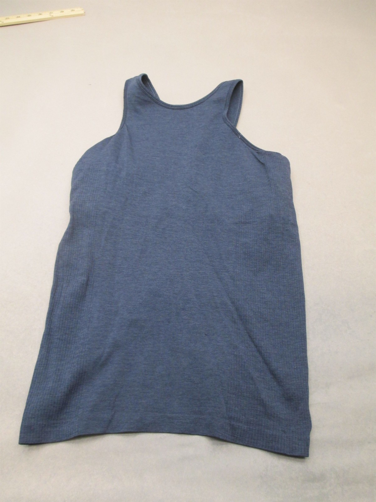 Lululemon Size S Womens Blue Stretch Sleeveless Athletic Fitness Sport Tank 468