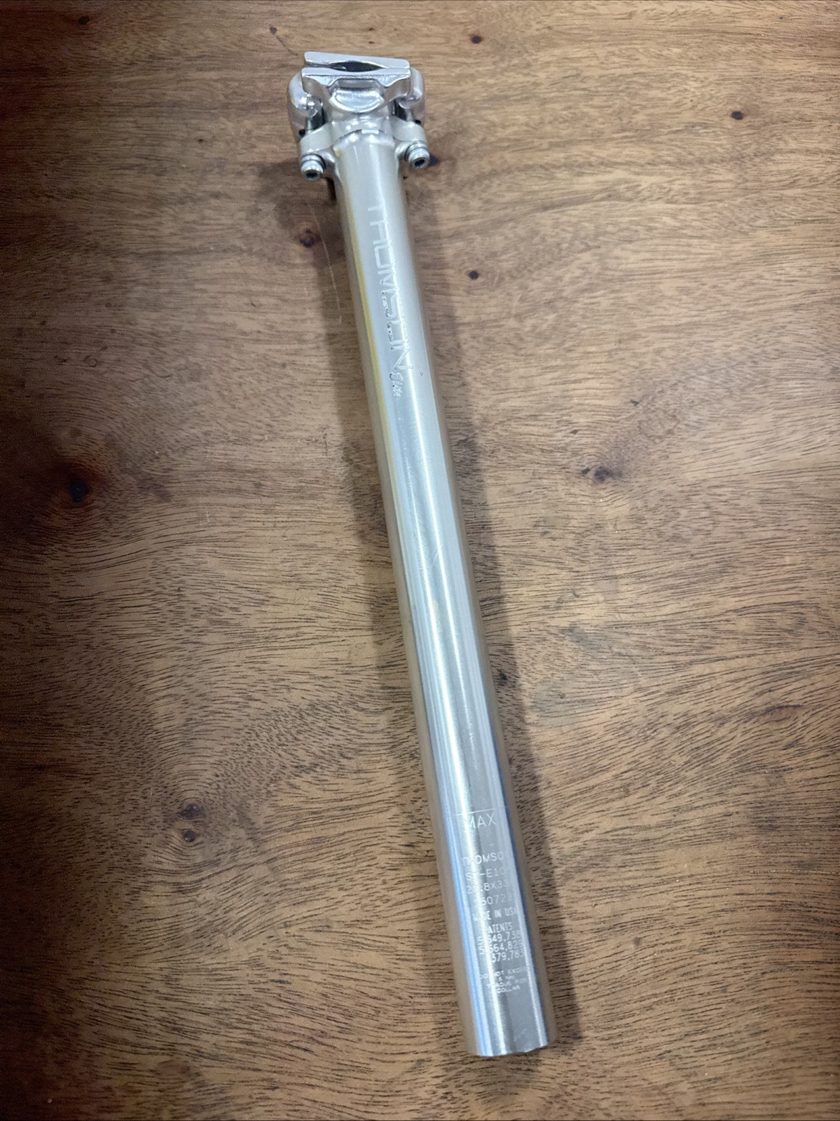 Thomson Elite Seatpost 26.8mm x 330mm Silver SP-E105
