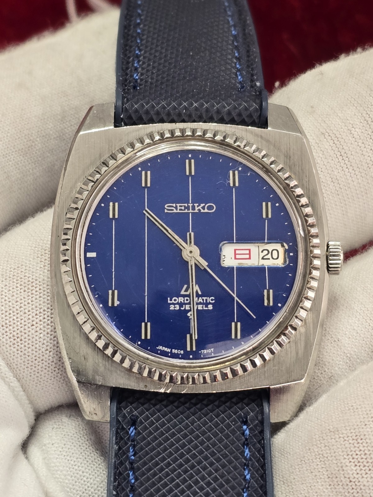 Rare Vintage 1969 JDM SEIKO LordMatic 23J Automatic 5606-7110