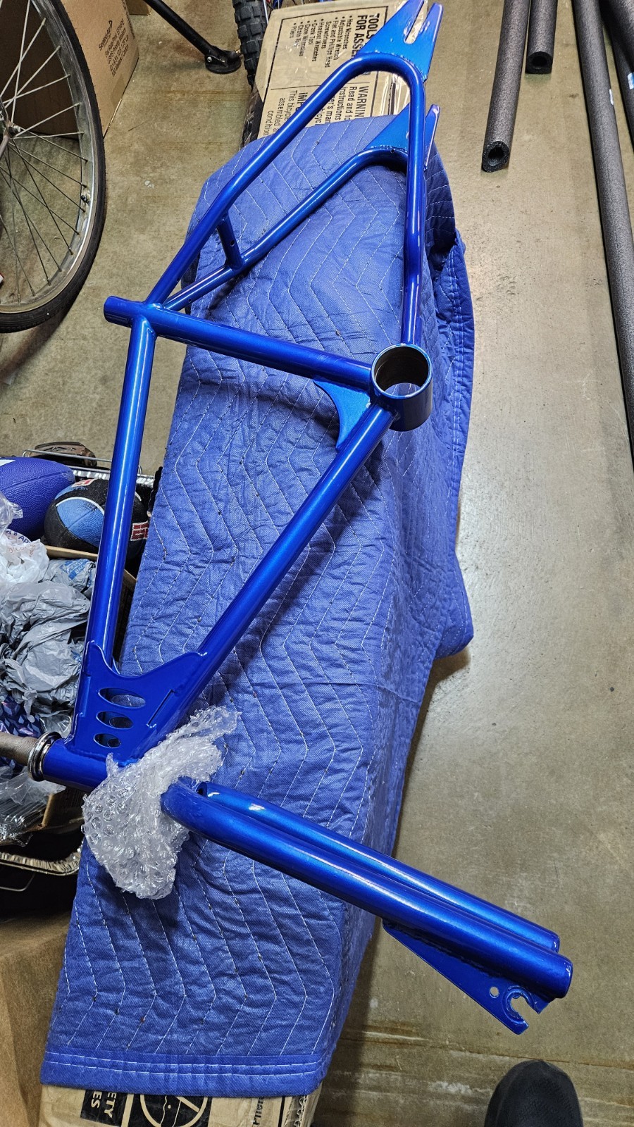 Vintage Early 80s Cycle Pro Fish Gill Frame & Fork \ Vintage Early 80s Cycle Pro Fish Gill Frame & Fork \