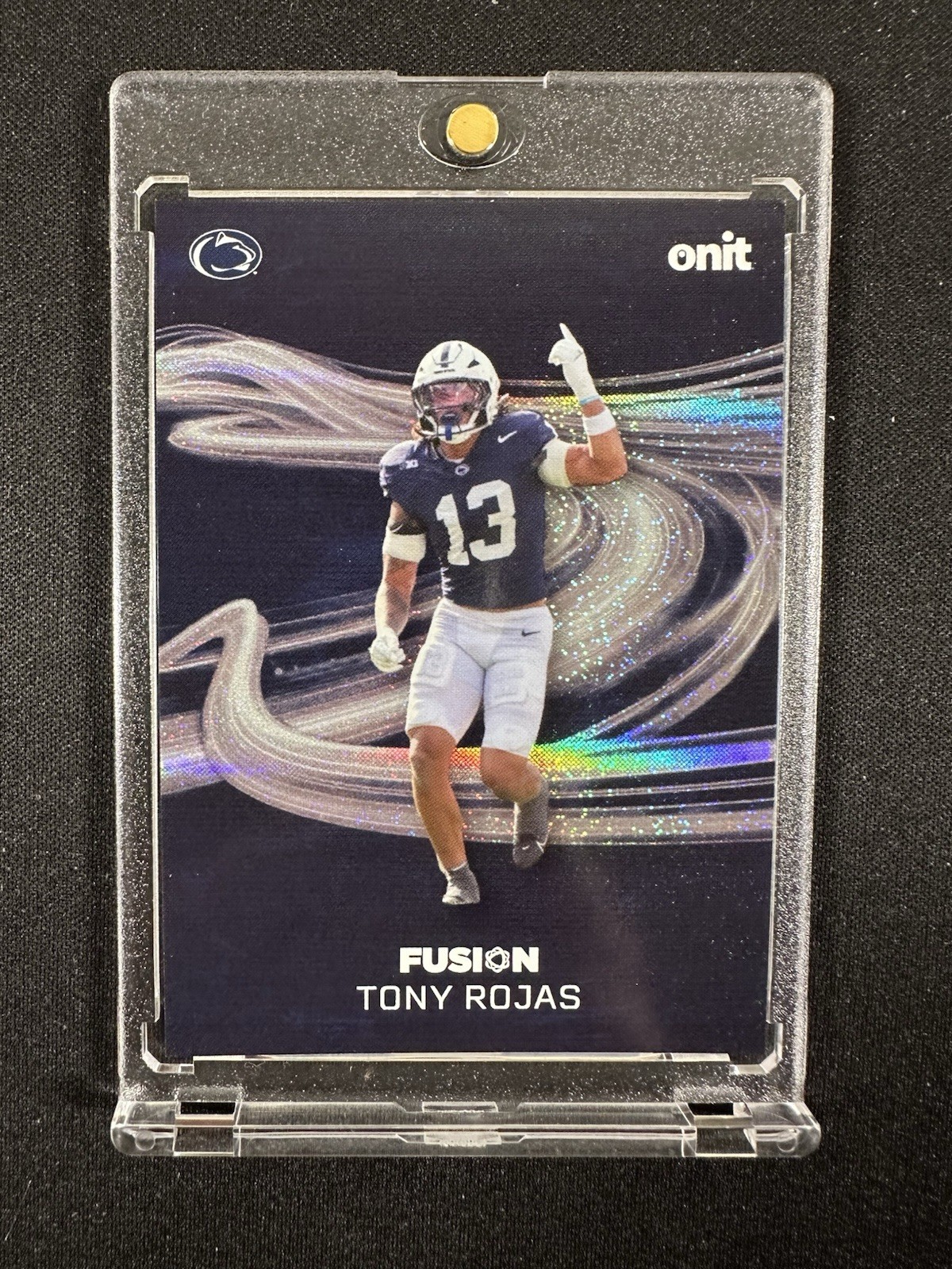 Tony Rojas Fusion Blue Rookie 2026 OnIt #F-5 Penn State Football LB RC Tony Rojas Fusion Blue Rookie 2026 OnIt #F-5 Penn State Football LB RC