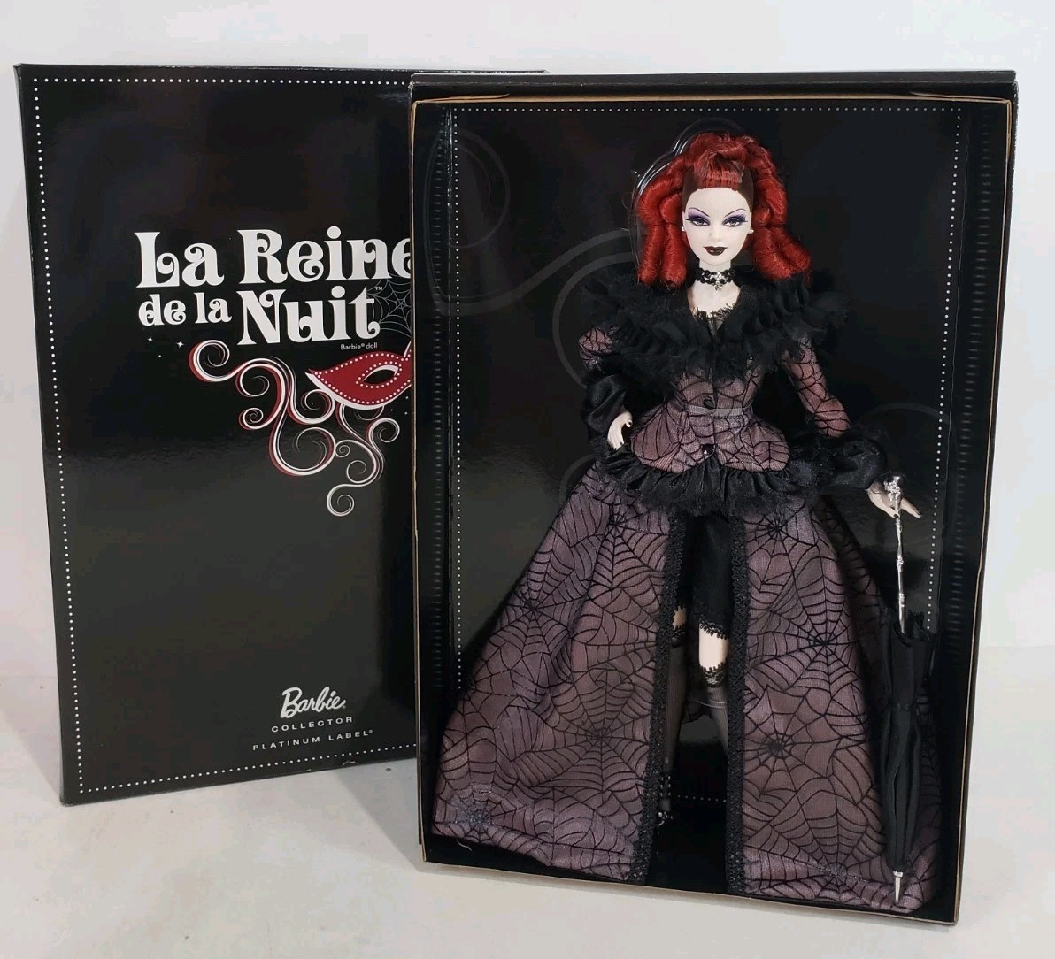 LA REINE DE LA NUIT RARE 2013 NATIONAL CONVENTION BARBIE DOLL  MATTEL X8285 NRFB