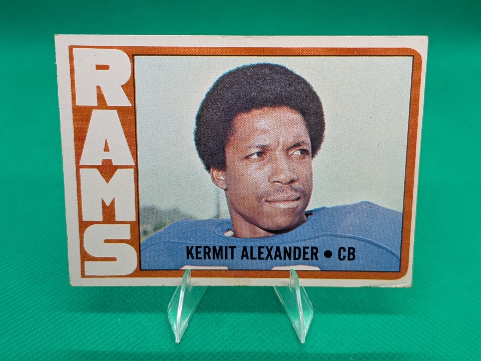 1972 Topps (High #) Kermit Alexander #289 - Los Angeles Rams  *EX-NM*