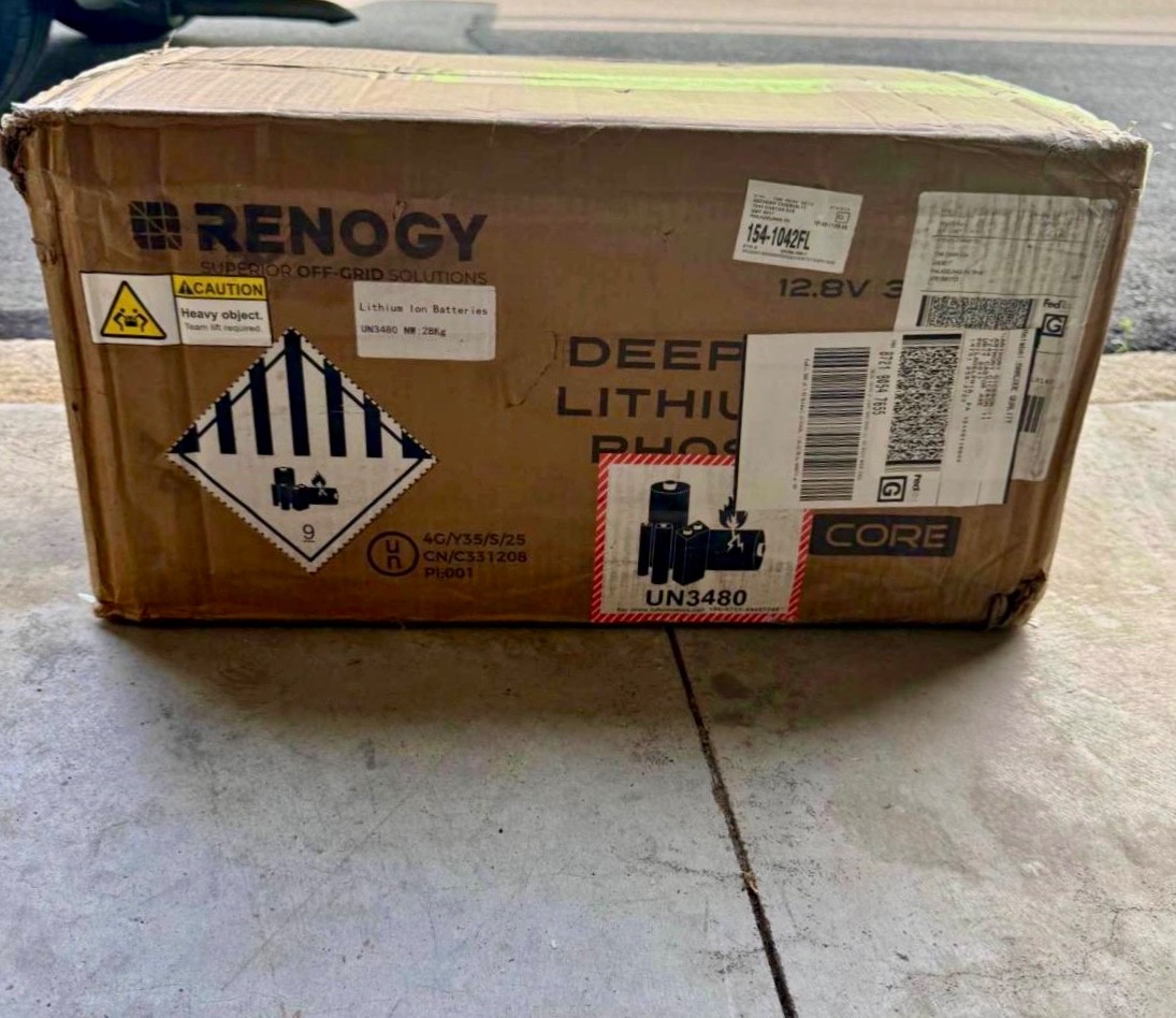 Renogy 12V 300Ah Deep Cycle Lithium Iron Phosphate Battery – NEW IN BOX