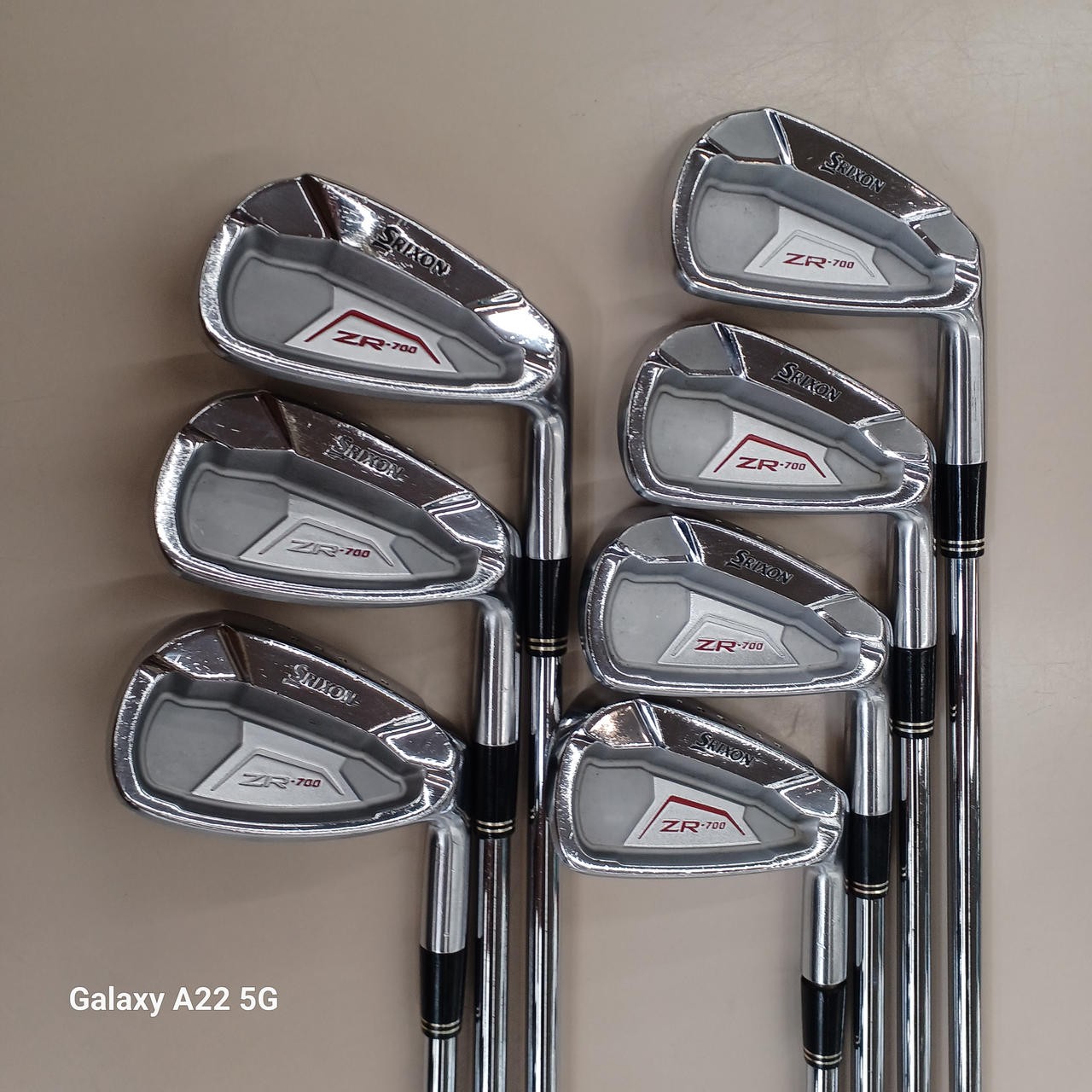 Dunlop SRIXON ZR-700 2007 Iron Set 7pcs 4-PW True Temper Dynamic Gold Dunlop SRIXON ZR-700 2007 Iron Set 7pcs 4-PW True Temper Dynamic Gold