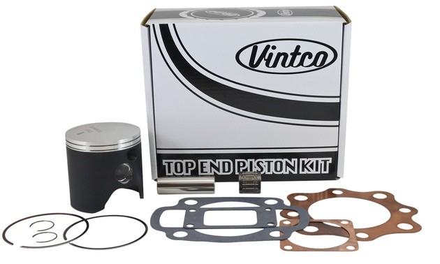 VintCo Top End Piston Kit 70mm for Honda CR250R 2-Stroke 1973-1974