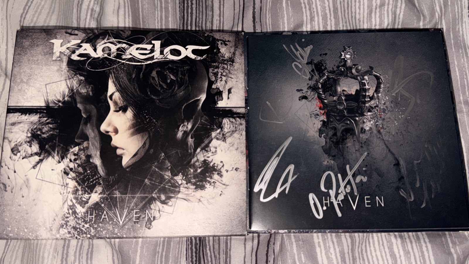 SIGNED Kamelot Haven CD Bonus Tracks