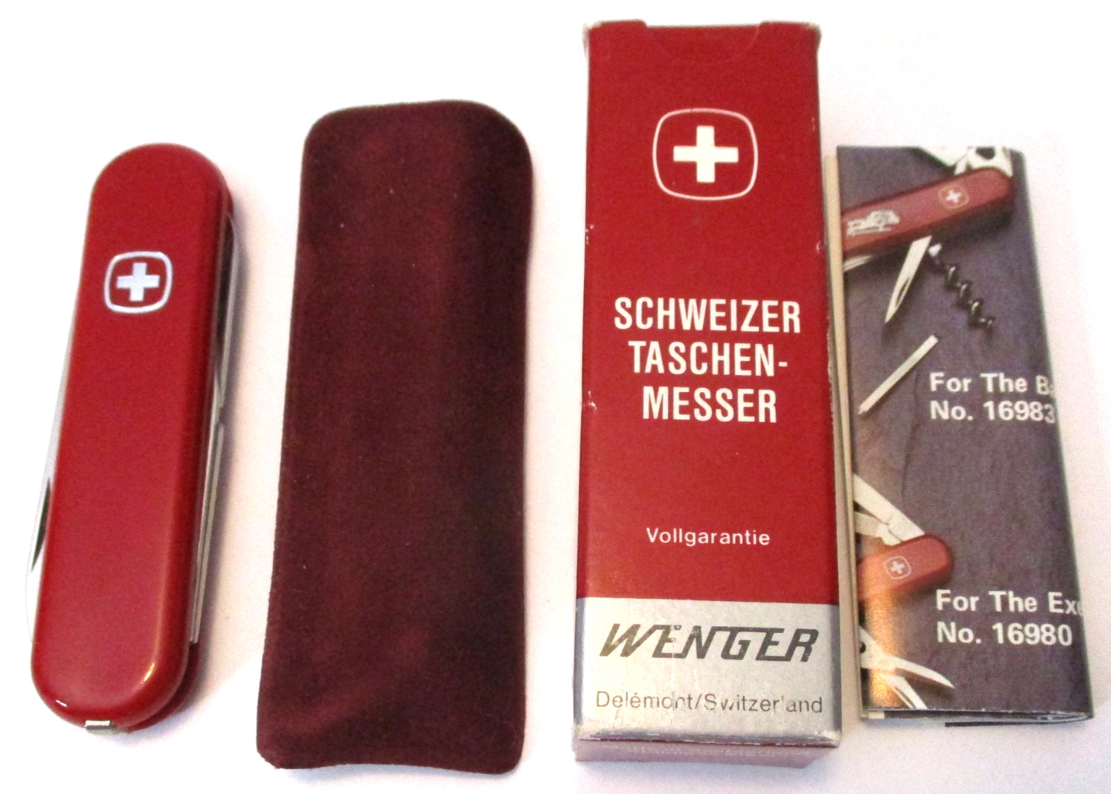 NOS VINTAGE WENGER DELEMONT SWISS STAINLESS 3 BLADE MULTI KNIFE ~ 3M ADVERTISING NOS VINTAGE WENGER DELEMONT SWISS STAINLESS 3 BLADE MULTI KNIFE ~ 3M ADVERTISING