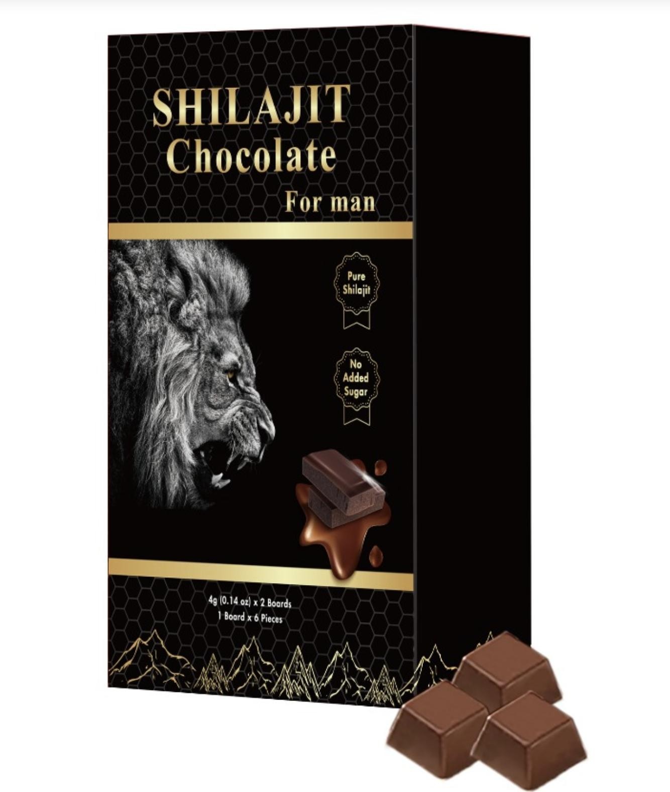 DEZEN Organic Shilajit Chocolate with Ashwagandha & Honey 12 Pcs DEZEN Organic Shilajit Chocolate with Ashwagandha & Honey 12 Pcs