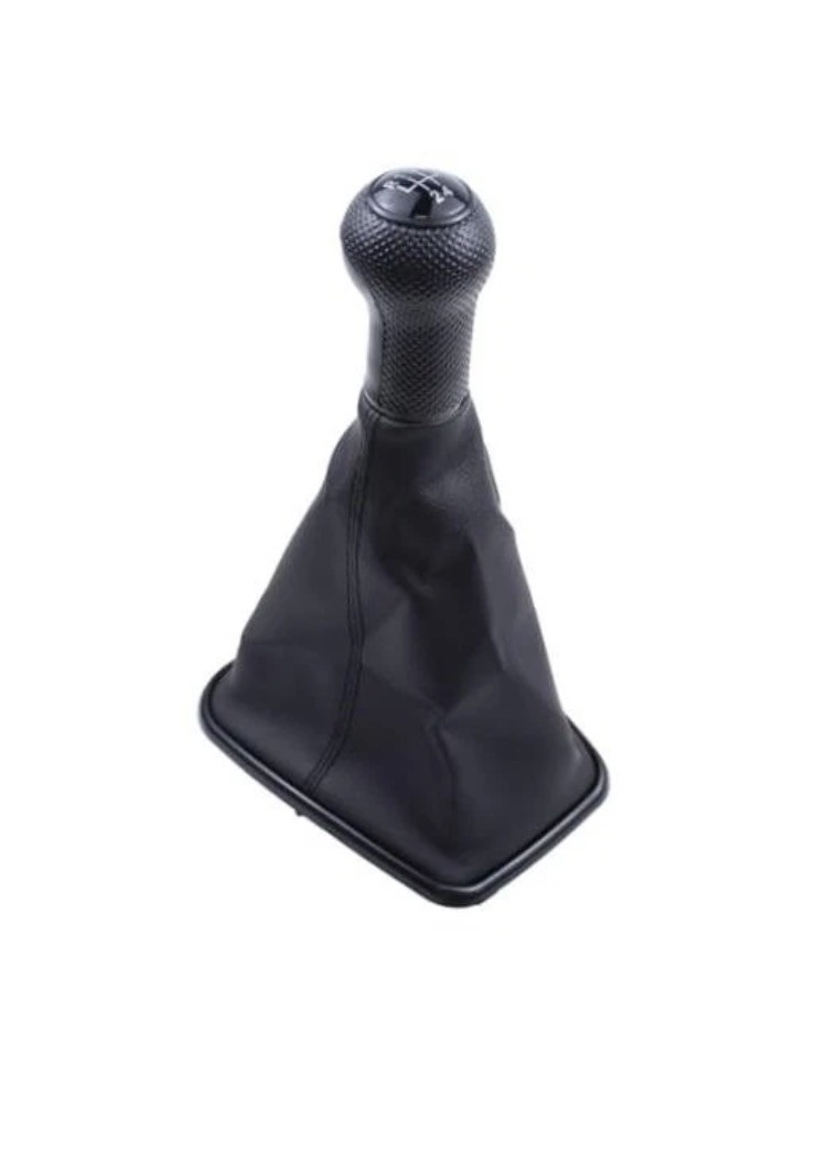 5 Speed Gear Shift Knob with Gaitor Boot Cover for VW