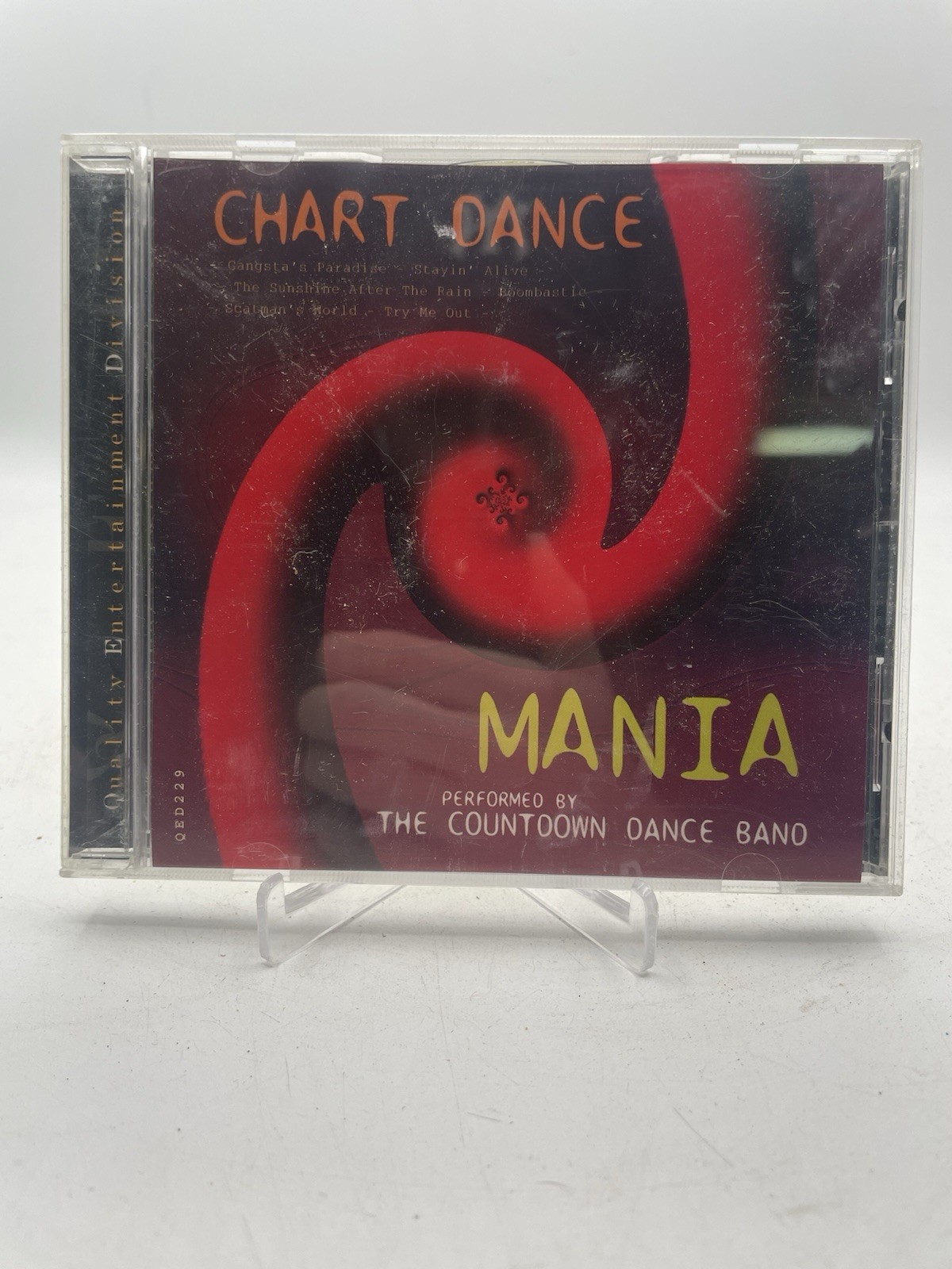 Chart Dance Mania CD COMPILATION Very Good Condition FREE POSTAGE